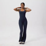 Selene Fit sleeveless flared jumpsuit - product video